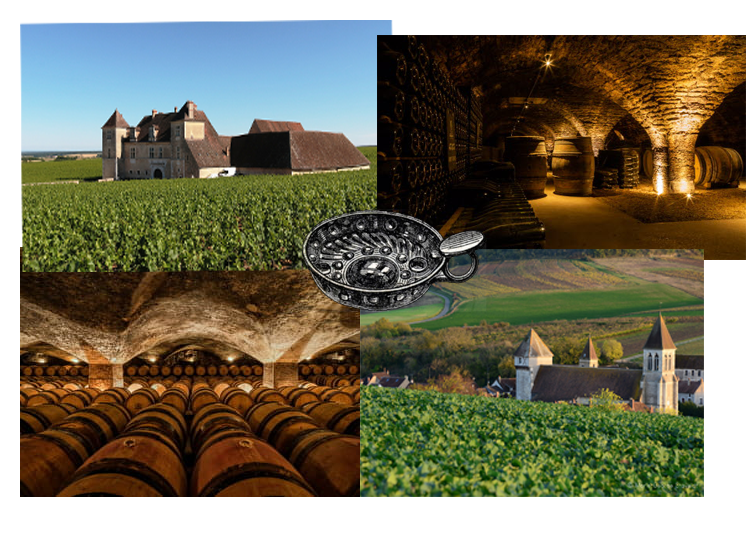 Les points touristiques de la Région Bourgogne