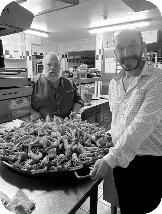 Le restaurant le Bourguignon peut vous préparer des plats  entièrement cuisinés sur place